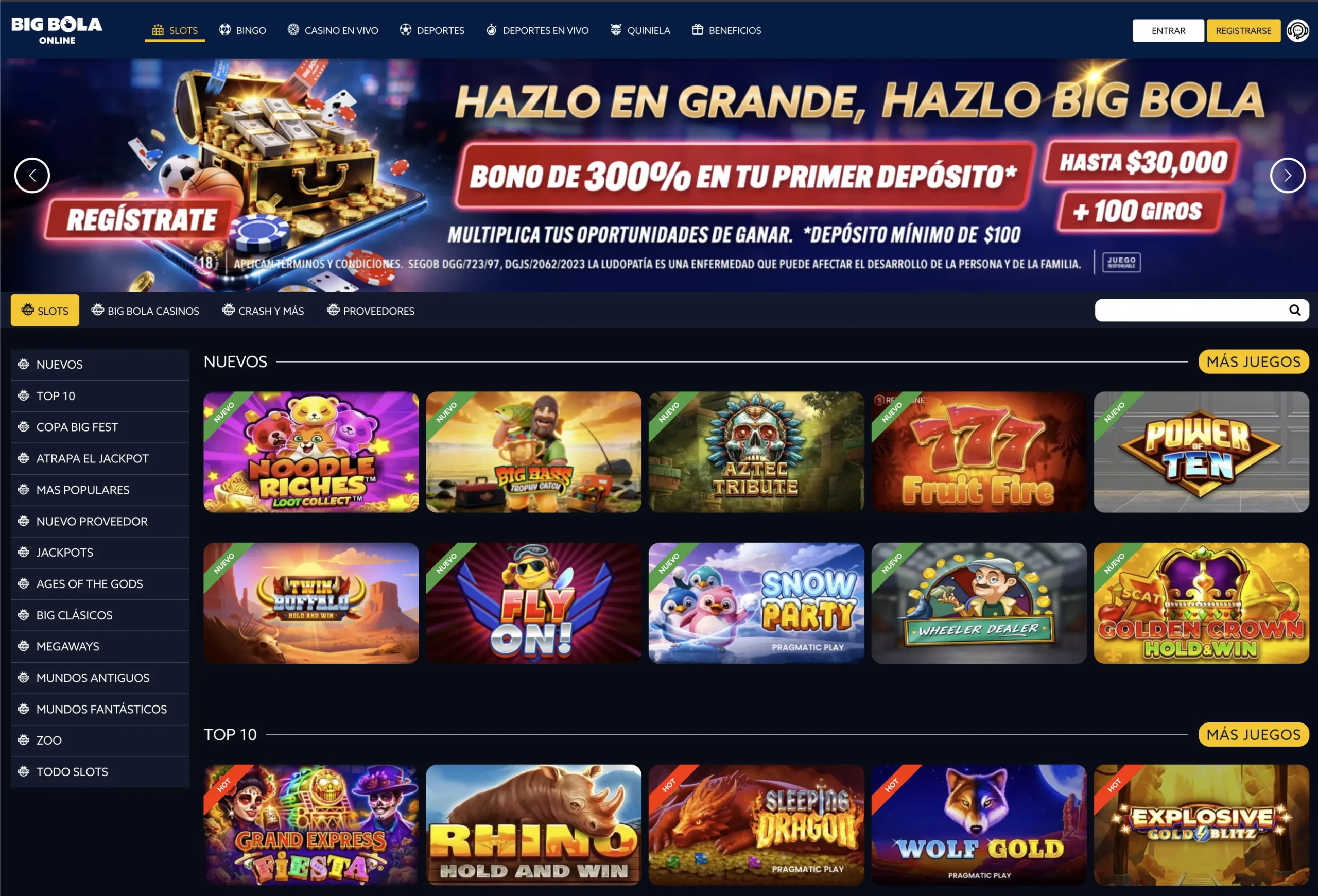 casino big bola
